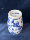 Blue Floral Bombay Vase