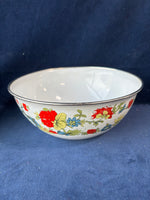 Set Of 3 Enamelware Mixing Bowls