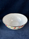 Set Of 3 Enamelware Mixing Bowls