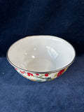 Set Of 3 Enamelware Mixing Bowls