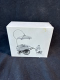 Department 56 Chelsea Market Flower Monger & Cart Set Of 2 Figurine/Accessories (H)