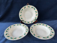 Retroneu Golden Holly Soup Bowls (3)