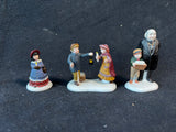 Department 56 A Peaceful Glow On Christmas Eve 3-Piece Figurine Set (J)