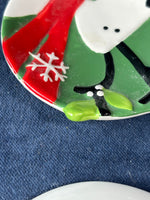 Set Of 3 Bella Casa Small Christmas Dishes