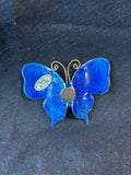 Cloisonne Butterfly Brooch Magnet (A)