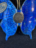 Cloisonne Butterfly Brooch Magnet (A)
