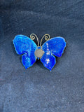 Cloisonne Butterfly Brooch Magnet (D)
