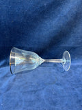 (B)Set Of 6 Lenox Silver Trimmed Wine Glasses (2 Sets Available, Priced Individually)