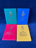 Set Of 4 Shakespeare Themed Miniature Books