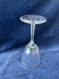 (B)Set Of 6 Lenox Silver Trimmed Wine Glasses (2 Sets Available, Priced Individually)