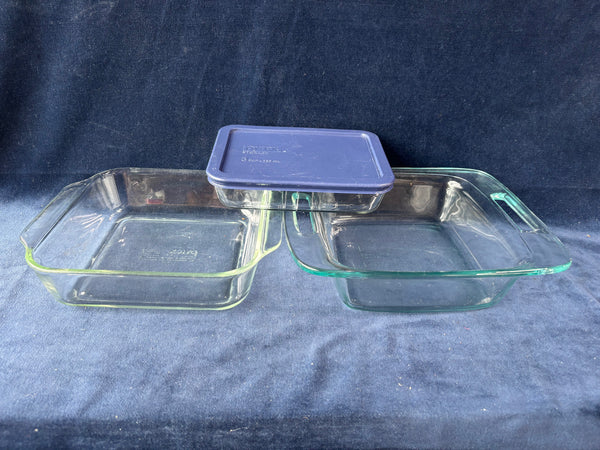 Lot Of Pyrex Glass Dishes