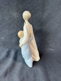 Lladro #4874 Boy and Girl With Candle Figurine
