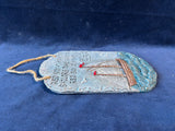 Nautical Schooner Resin Plaque