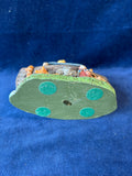 Noah's Ark Figurine Statue With Animals Resin Ceramic Shelf Statue