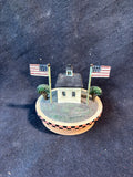 Yankee Candle Warren Kimble Inspired Americana School House Candle Topper
