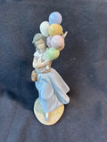 Lladro Balloon Seller Girl #5141 Porcelain Figurine