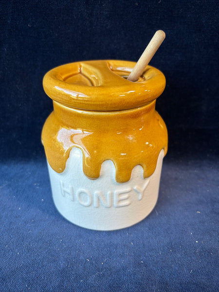 Teleflora Ceramic Honey Pot Jar