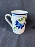 Set Of 4 Dansk Sage Song Hand Painted Coffee Mugs