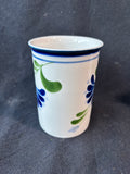 Set Of 4 Dansk Sage Song Hand Painted Coffee Mugs