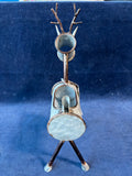 Metal Reindeer Planter