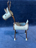 Metal Reindeer Planter