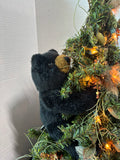Ditz Black Bear Plush Christmas Tree It’s A Ditz Hen House Tabletop Tree, Lights Work