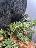 Ditz Black Bear Plush Christmas Tree It’s A Ditz Hen House Tabletop Tree, Lights Work