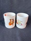 Lot Of 2 Robert Marble Bear Mugs