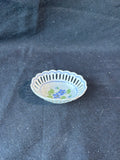 Andrea By Sadek Style Reticulated Trinket Tray (A)
