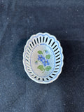 Andrea By Sadek Style Reticulated Trinket Tray (A)