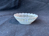 Andrea By Sadek Style Reticulated Trinket Tray (A)