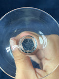 (B)Set Of 6 Lenox Silver Trimmed Wine Glasses (2 Sets Available, Priced Individually)