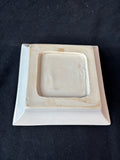 Ceramic Brown/White Trinket Dish *Read Description*