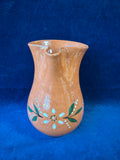 Terracotta Folk Art Pottery Pitcher