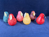 Lot Of 6 Vance Kitira Pear Shaped Candles