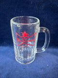 Pair Of Budweiser Beer Glass Mugs