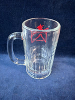 Pair Of Budweiser Beer Glass Mugs