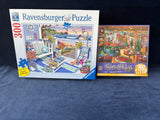 Lot Of 300 Piece Puzzles (2)