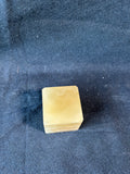 Mexican Banded Onyx Stone Cube Paperweight
