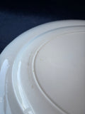 Large White And Golden Serving Platter