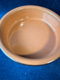 Pair Of Glazed Terracotta Crème Brûlée Bowls
