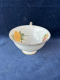 Royal Grafton England Fine Bone China Red & Yellow Rose Tea Cup & Saucer
