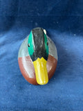 Hand Carved Wooden Mallard Decoy; Signed By Jimmy Brothers *Read Description*