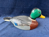 Hand Carved Wooden Mallard Decoy; Signed By Jimmy Brothers *Read Description*