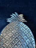 Silver Tone Pineapple Trinket Tray