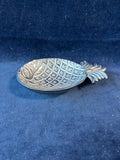 Silver Tone Pineapple Trinket Tray