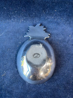 Silver Tone Pineapple Trinket Tray