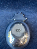 Silver Tone Pineapple Trinket Tray