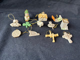 Lenox Luck Of The Irish Miniature Ornament Set Of 12 (CCC)