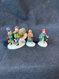 Department 56 Bringing Home The Yule Log 3-Piece Set (HH)